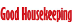 The Good Housekeeping logo in bold red letters with a small star above the second “o” evokes trust, much like the glowing testimonials associated with this iconic brand.